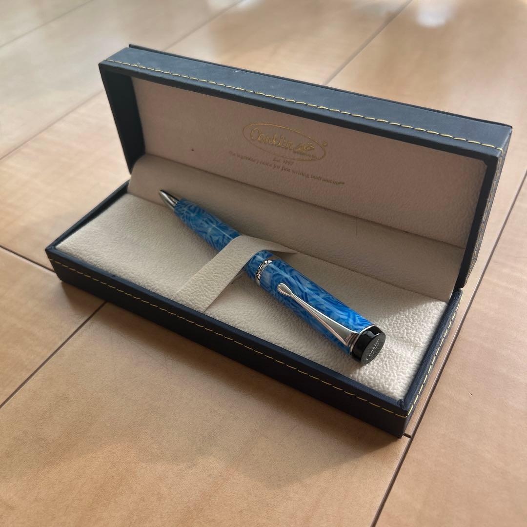ブランド: Conklin コンクリン ボールペン デュラグラフ アイスブルー