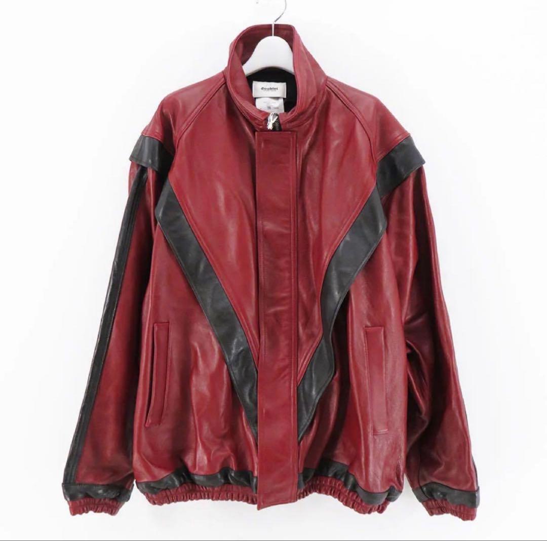 P*t様 Doublet 24AW Leather Track Jacket S