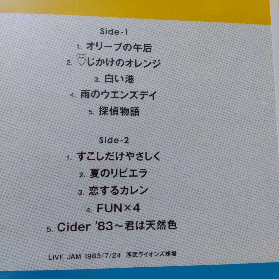 ヒ*ロ様 大滝詠一　NIAGARA CONCERT ’83　アナログ　レコード