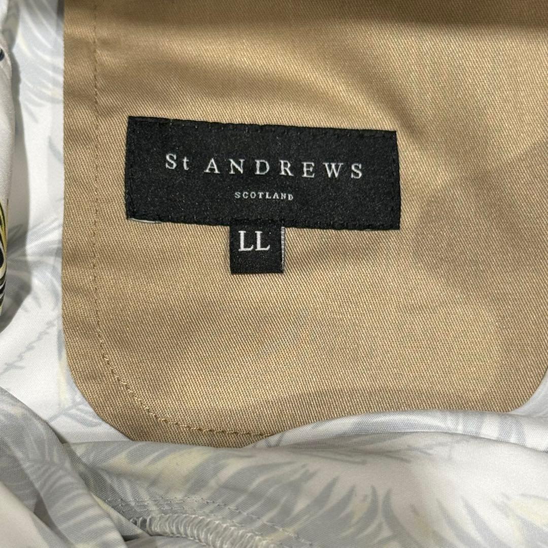 【未使用】定価2.1万円 St Andrews ゴルフパンツ ホワイト　メンズ