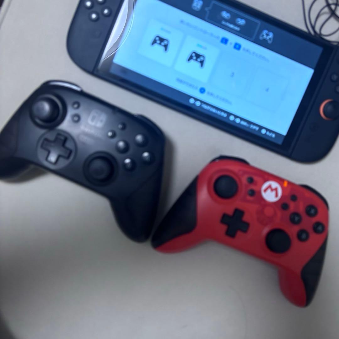 Nintendo Switch 本体 ドック ホリパッド2つ 【ジャンク】