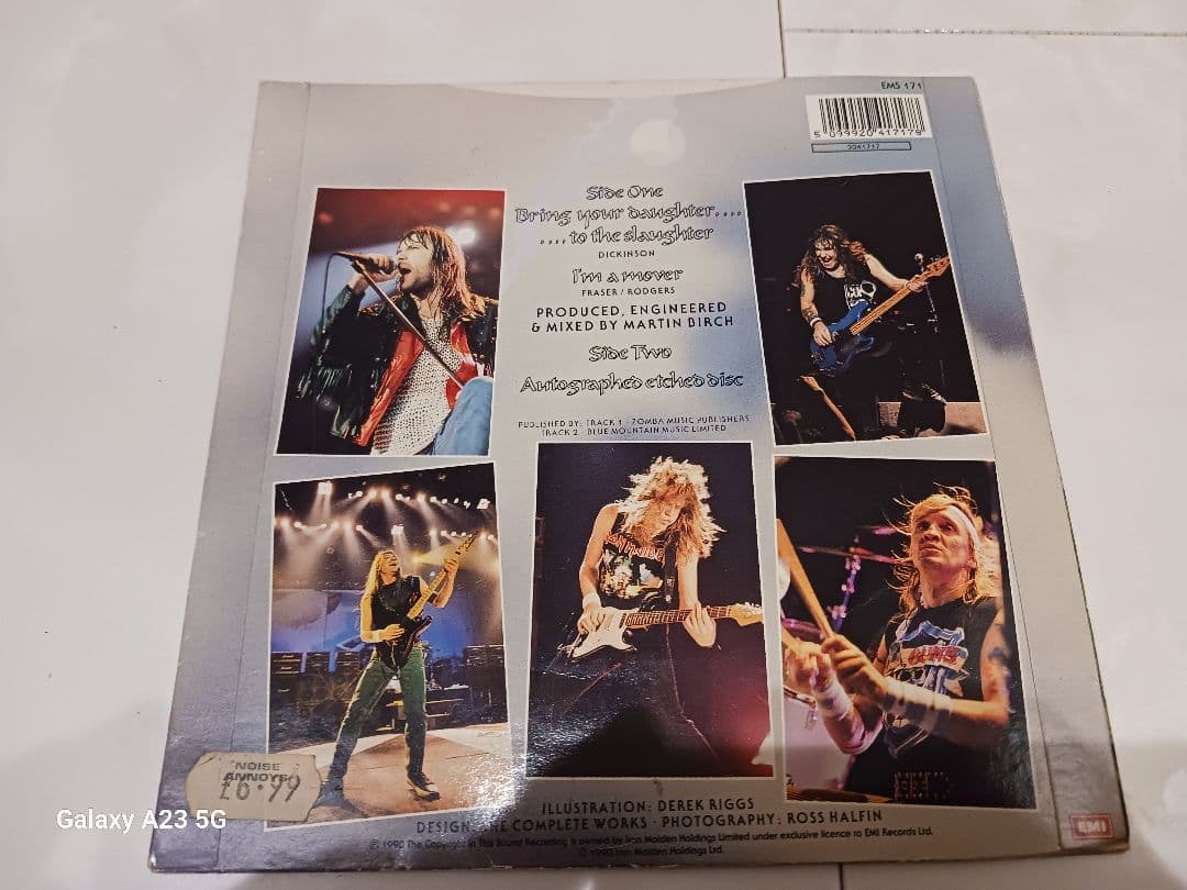 IRON MAIDEN 1990 EP アイアンメイデン レコード