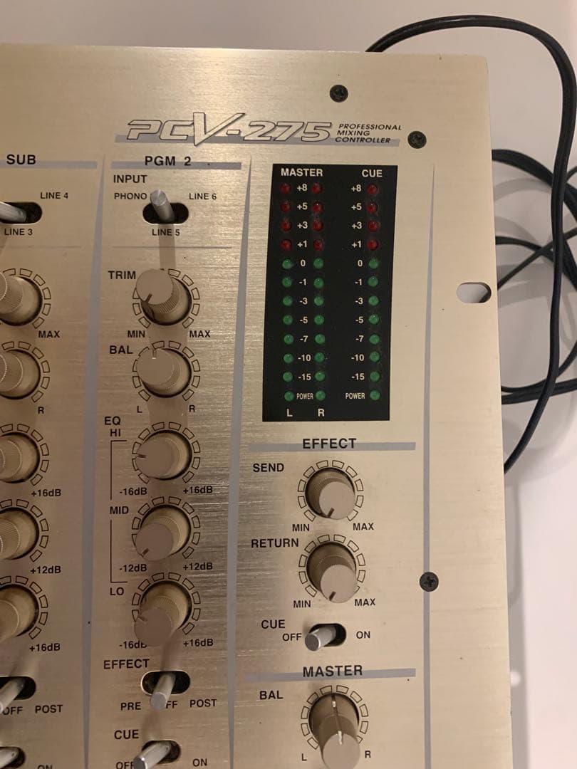 Vestax PCV-275 DJミキサー　(ジャンク品)
