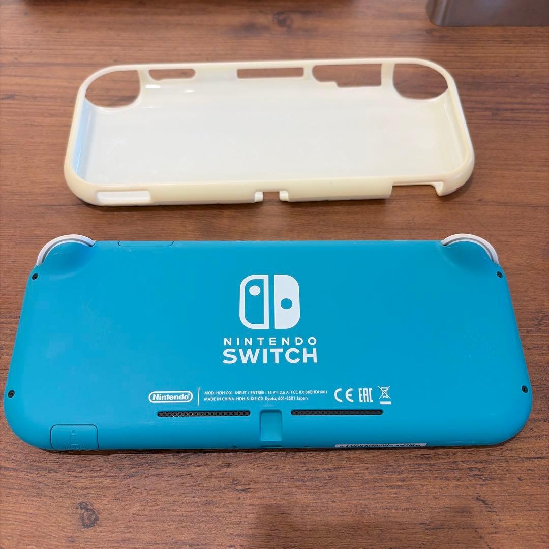 【美品】Nintendo Switch Lite ターコイズ カバー・おまけ付き