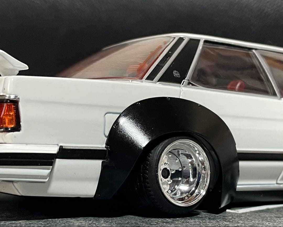 デックン　1/24 アシェット 国産名車 マークⅡグランデ 改 カスタム