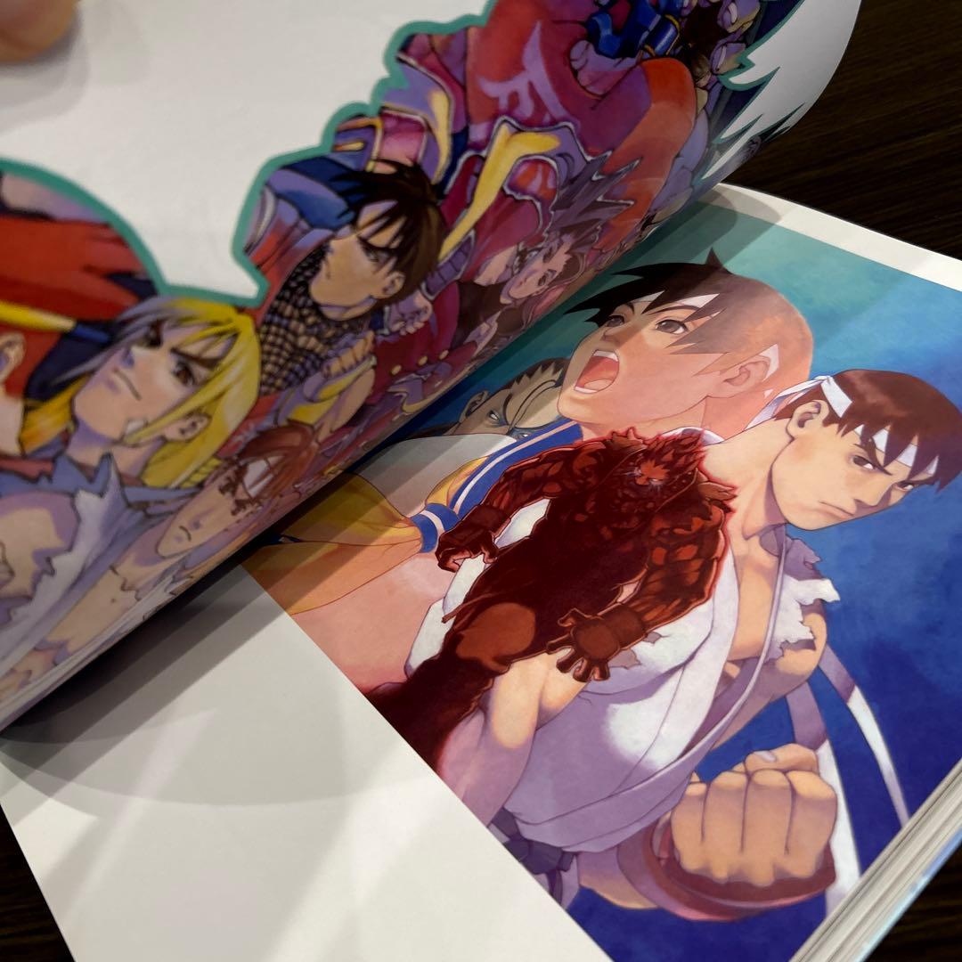 ［初版］ストリートファイターアートワークス極 画集 イラスト集 カプコン
