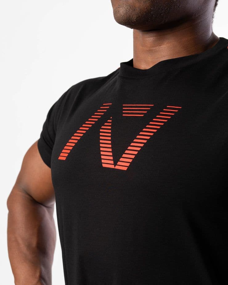 A7 バーグリップTシャツ　メンズS　レッドダウン