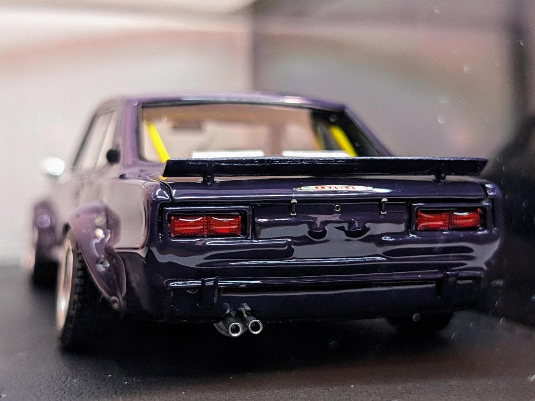 イグニッションモデル 1/43 LB-ワークス ハコスカ 2Dr パープル