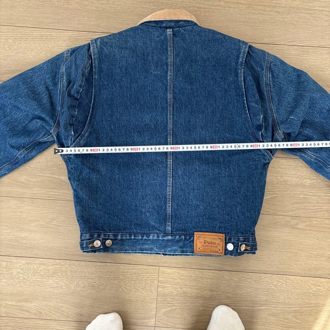 【Made in USA】80〜90sポロラルフローレン　 デニムジャケット
