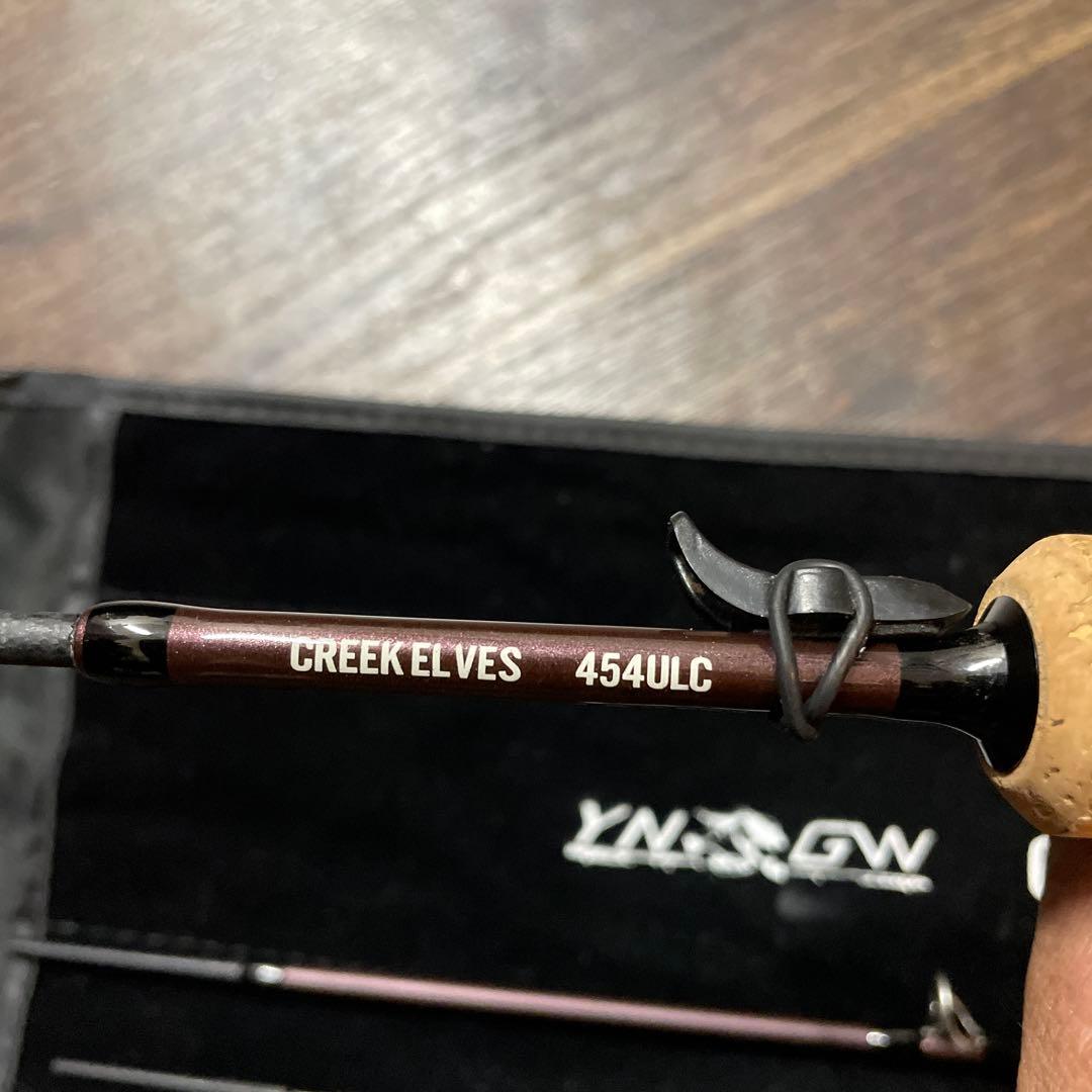 CREEK ELVES 454ULC トラウトベイトロッド値下げ中