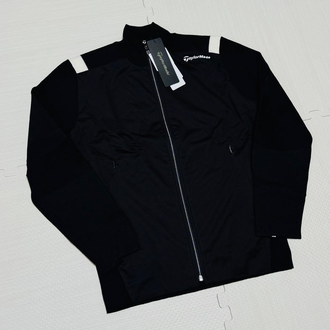 TaylorMade ブラック ニットジャケット　Mサイズ　新品