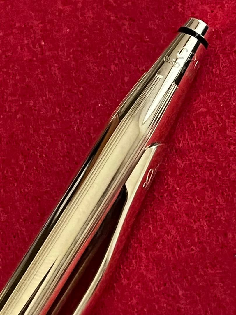 クロスシャープペンシル クラシックセンチュリー18金張❗️美品‼️ケース取説一式付‼️
