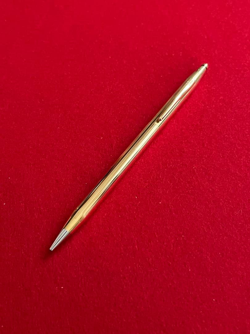 クロスシャープペンシル クラシックセンチュリー18金張❗️美品‼️ケース取説一式付‼️