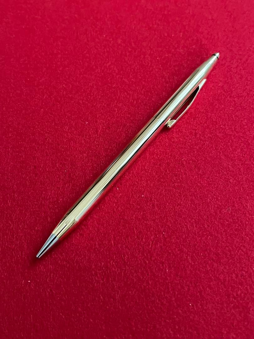 クロスシャープペンシル クラシックセンチュリー18金張❗️美品‼️ケース取説一式付‼️