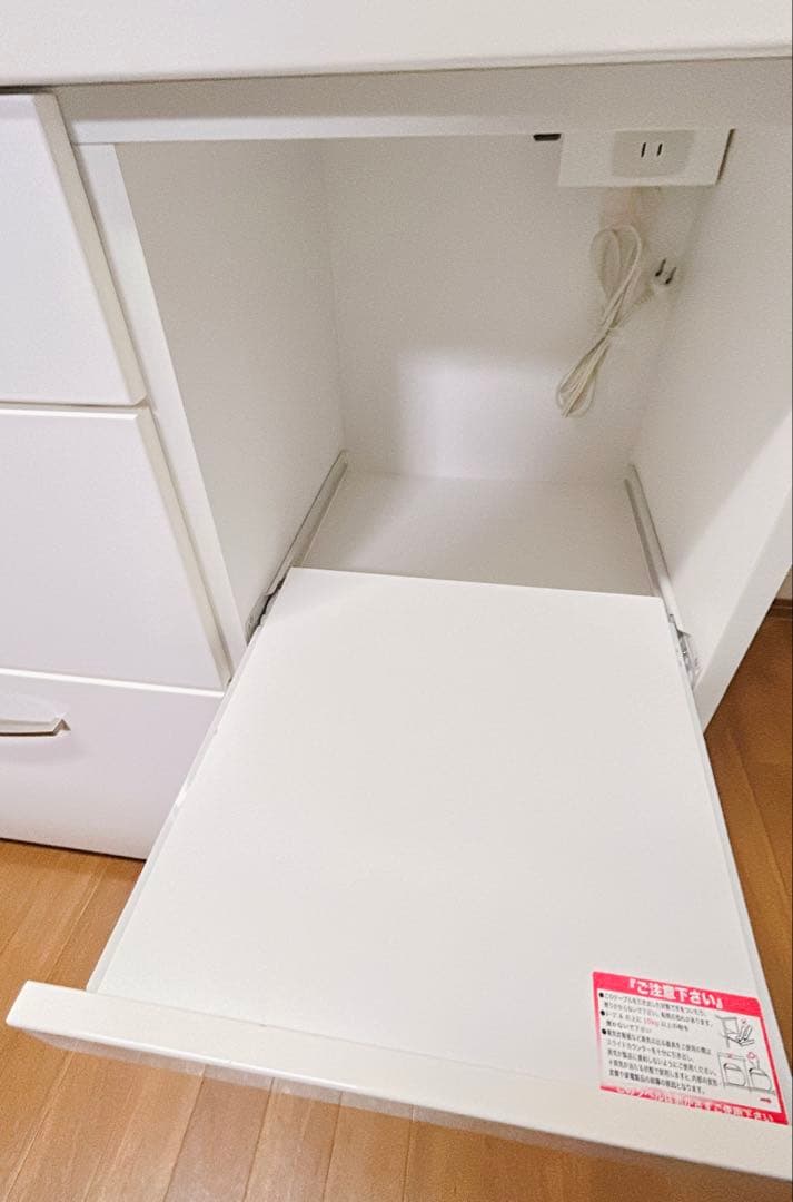 【美品】ニトリ 食器棚 幅100cm キッチンボード コパン ホワイト 白 収納