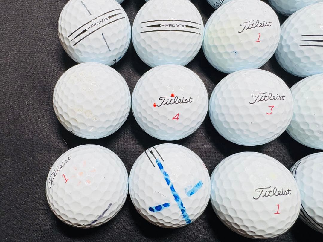 最新 タイトリスト PRO V1X レフトダッシュ AIM Enhanced