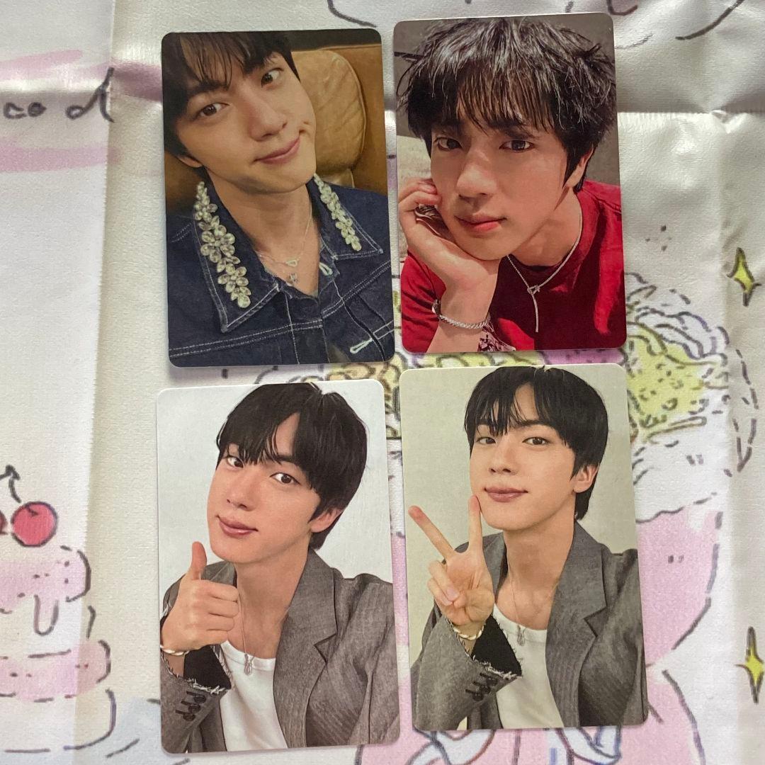 JIN ジン RUNSEOKJIN_EP.TOUR BTS 韓国 トレカ 4枚