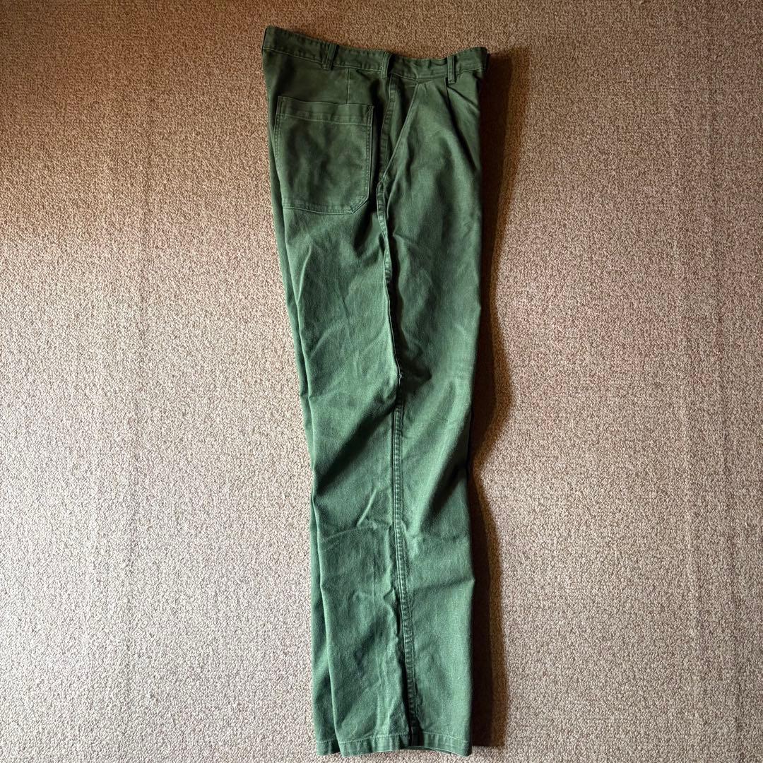 60～70s　スウェーデン軍　ユーティリティパンツ　ベイカーパンツC46