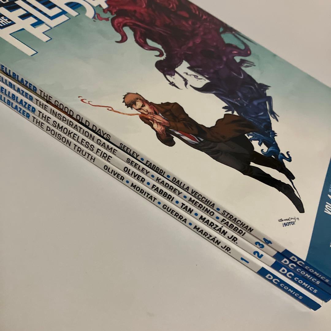 アメコミ　コンスタンティン　THE HELLBLAZER　全4巻セット　英語版