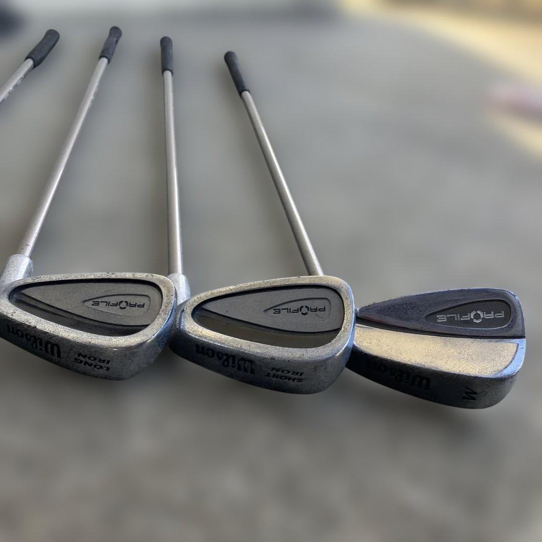 Wilson ジュニア　ゴルフクラブセット　6本セット
