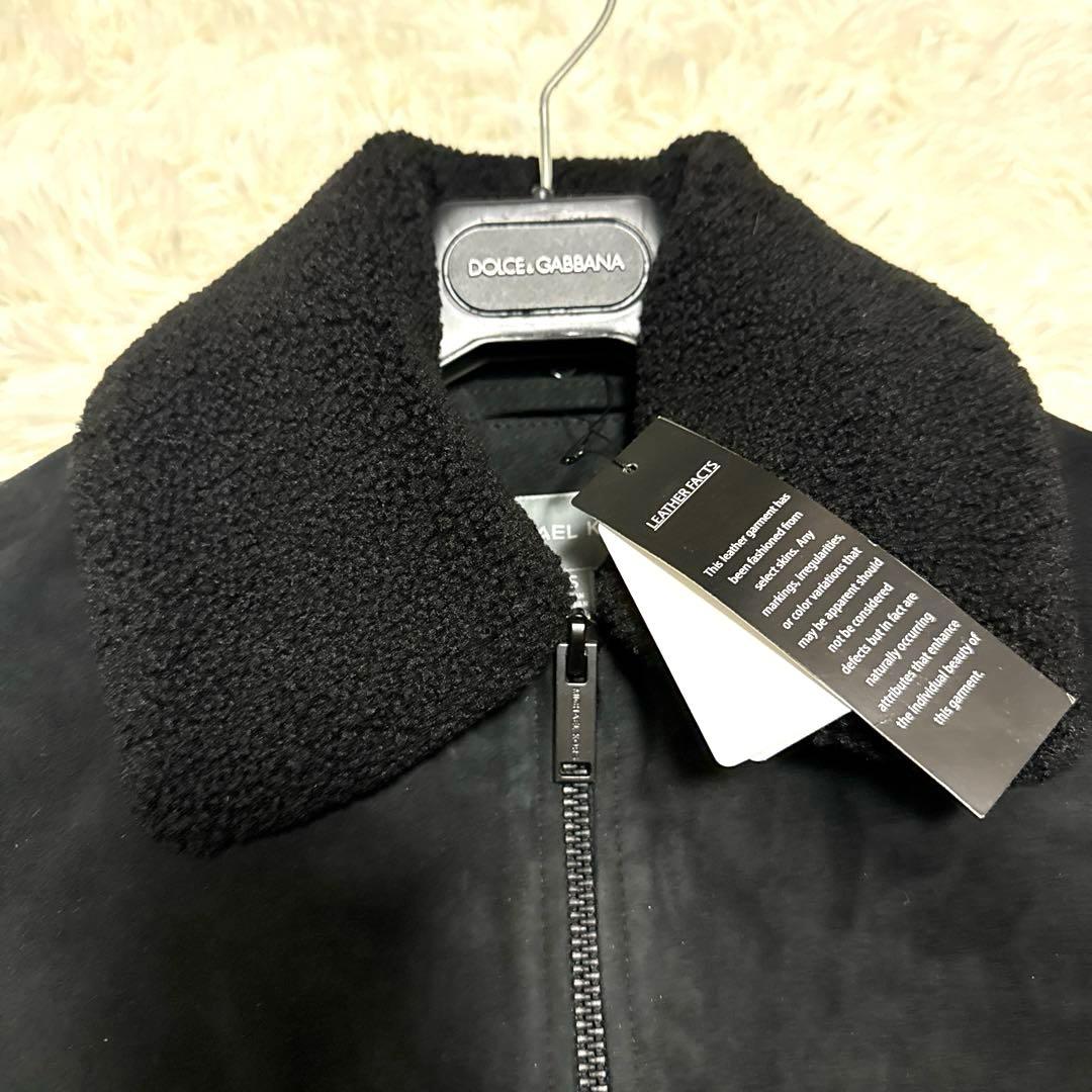 【タグ付き.未使用品】MICHAEL KORS レザージャケット　スエード