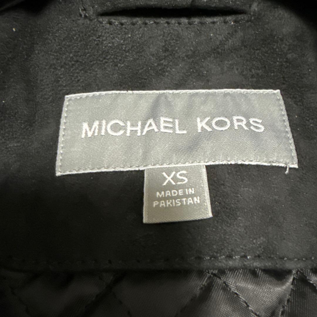 【タグ付き.未使用品】MICHAEL KORS レザージャケット　スエード