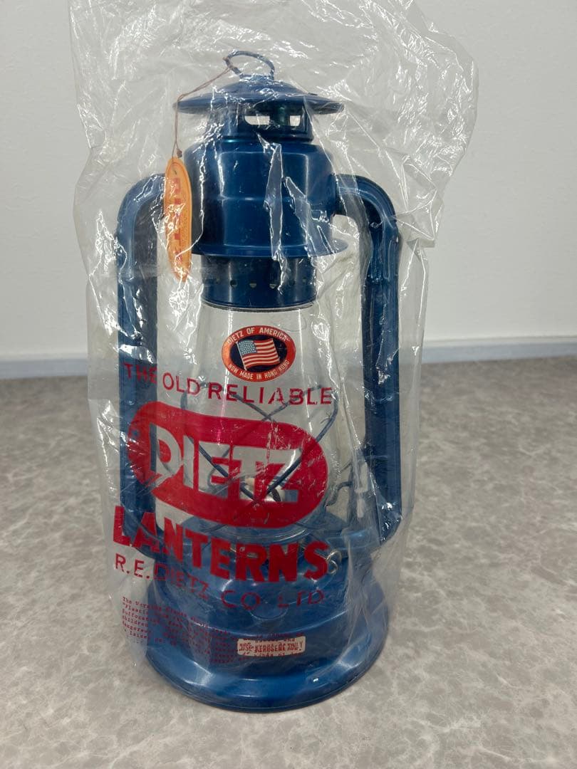 送料込み⭐︎DIETZ【オイルランプ NO.80 ブルー】