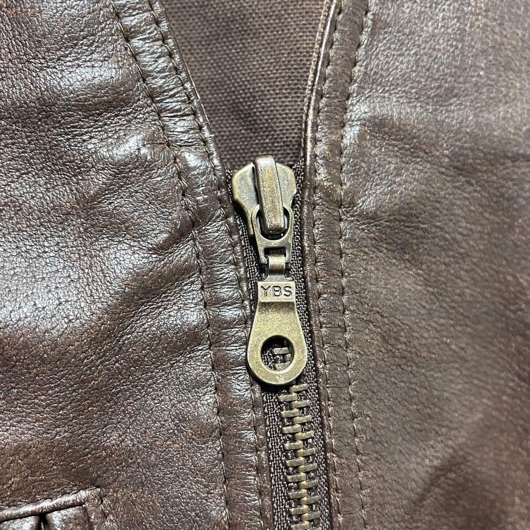 90s ST.JOHN’S BAY leather hunting vest