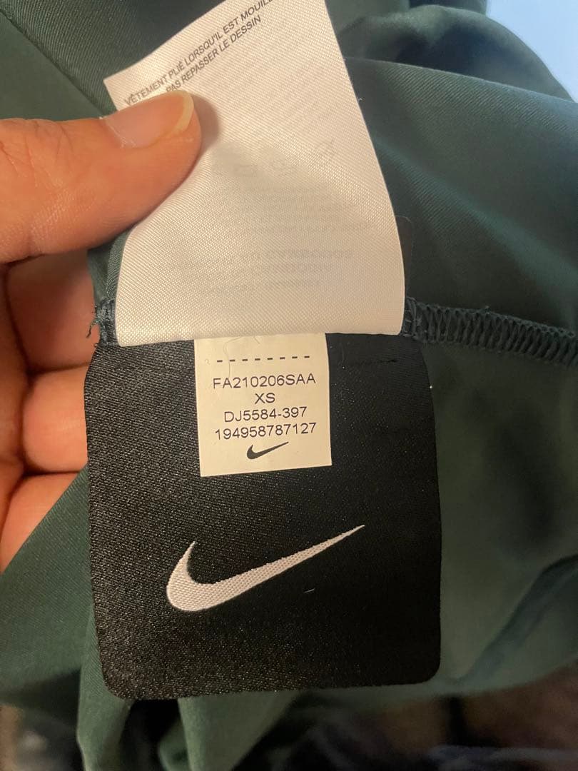 Nike NOCTA ゴルフ用長袖シャツ XS ダークグリーン