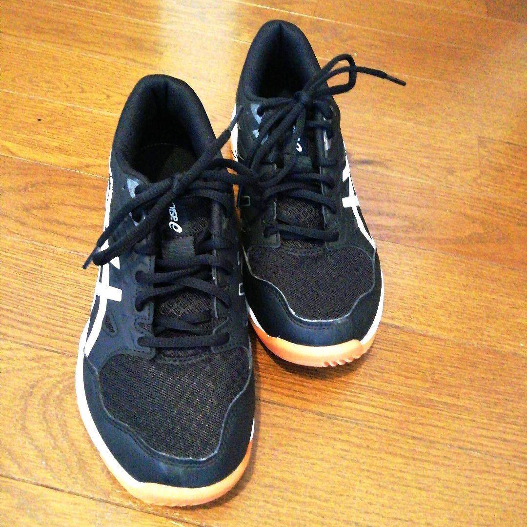 【美品】ASICS バレーボールシューズ　 ゲルロケット11 　24.5cm黒
