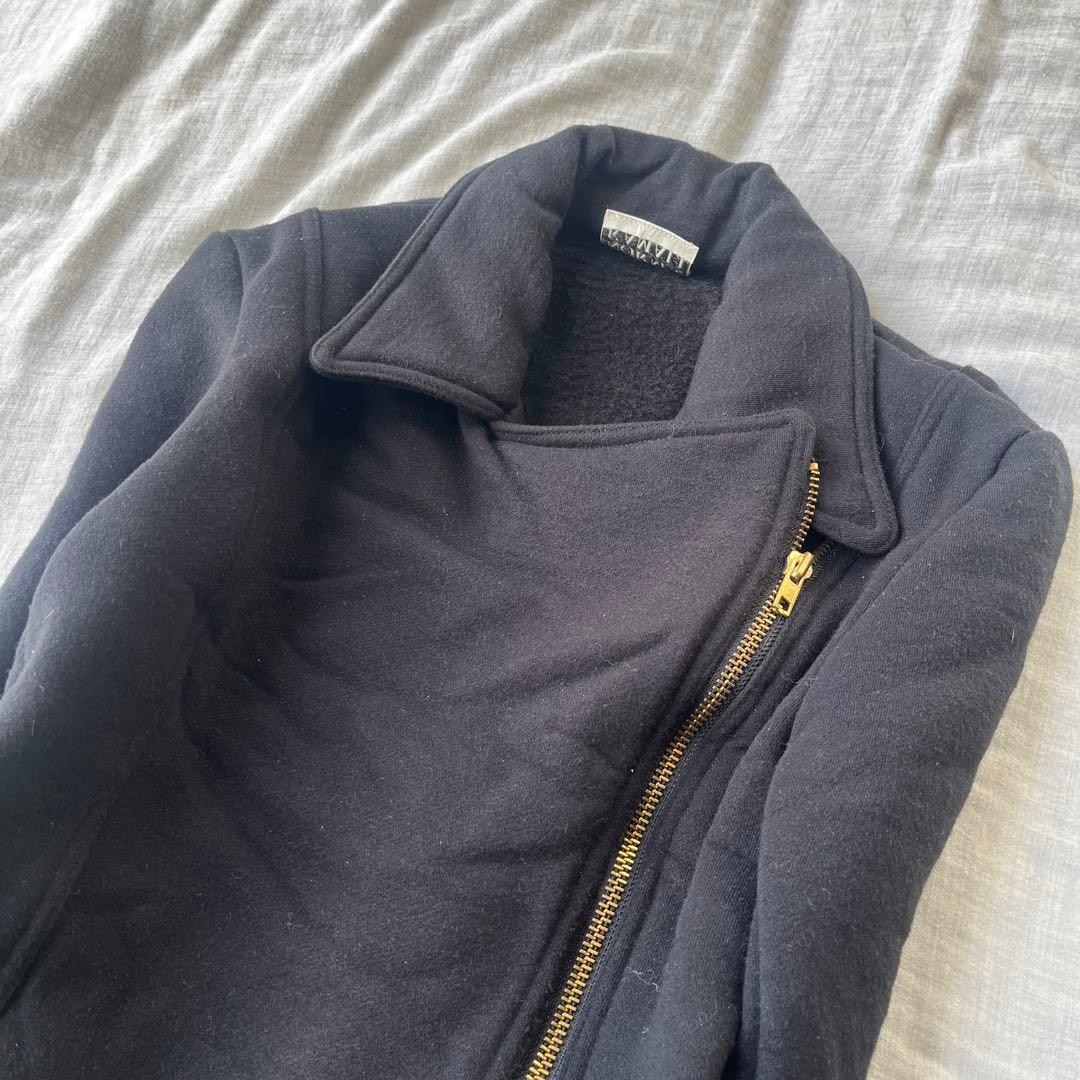 ジャケット・アウター UNKNOWN sweat riders jacket