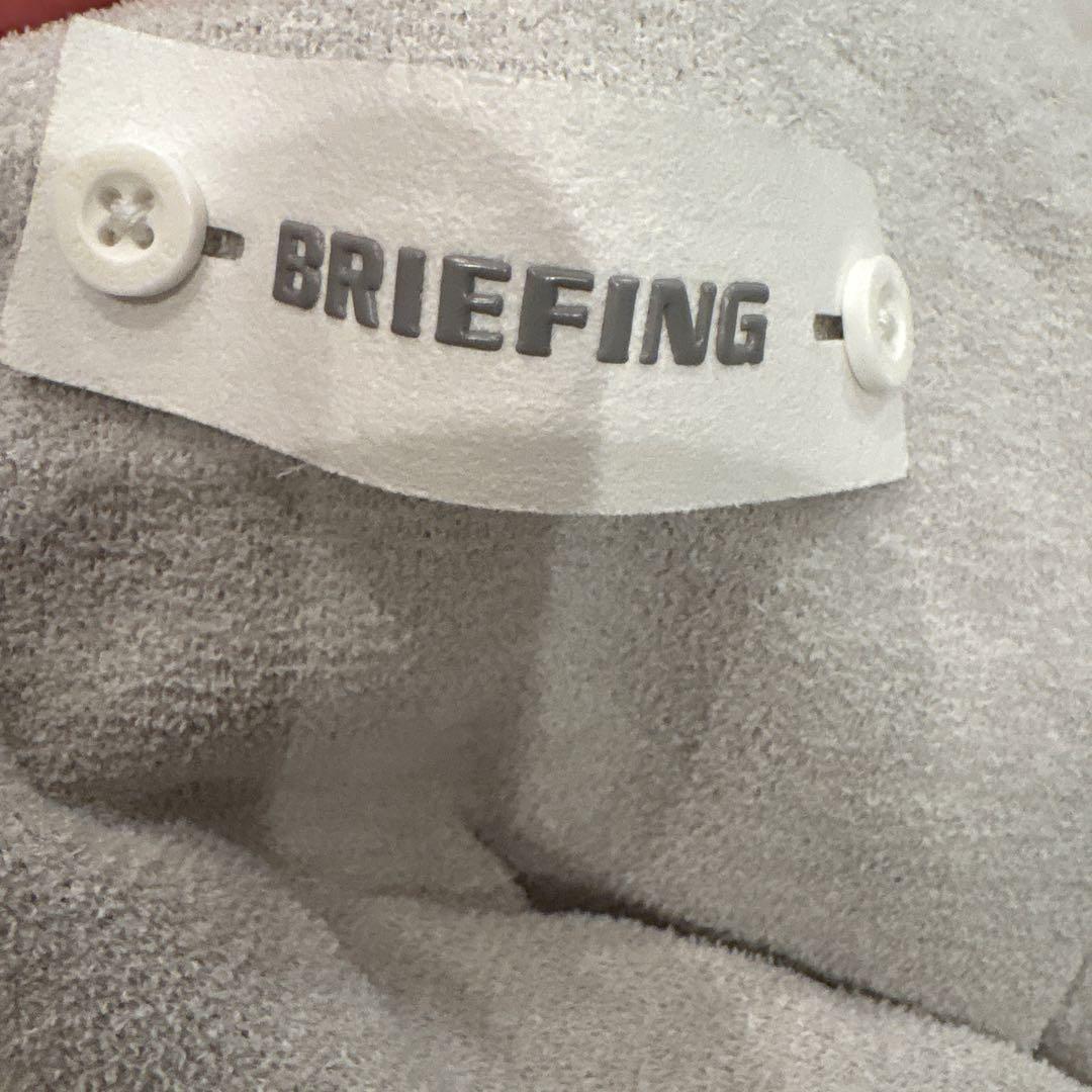 BRIEFING ハイネックセーター M ライトグレー