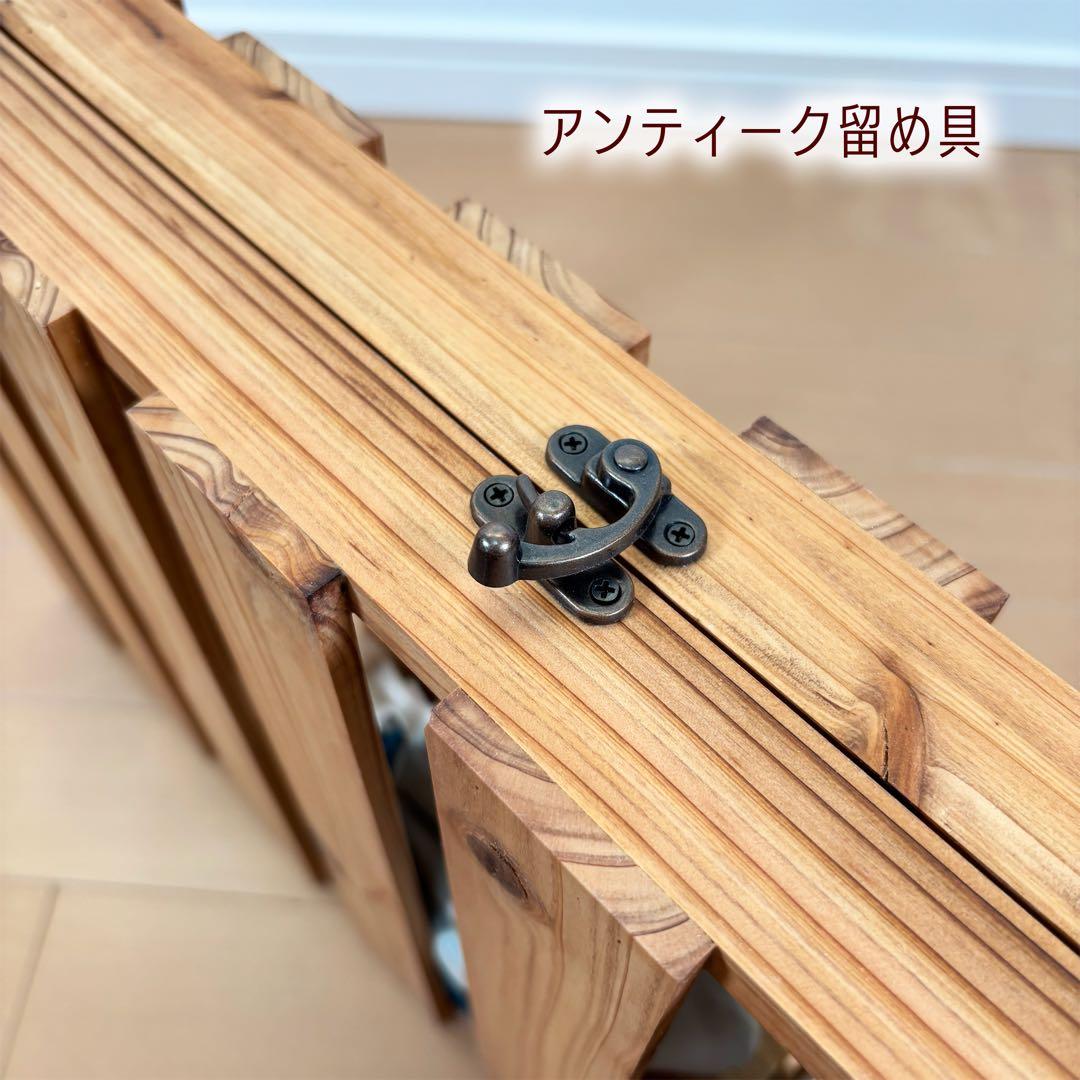 折畳式縦型什器セット　小物やアクセサリー等の販売用　フリマ　マルシェ