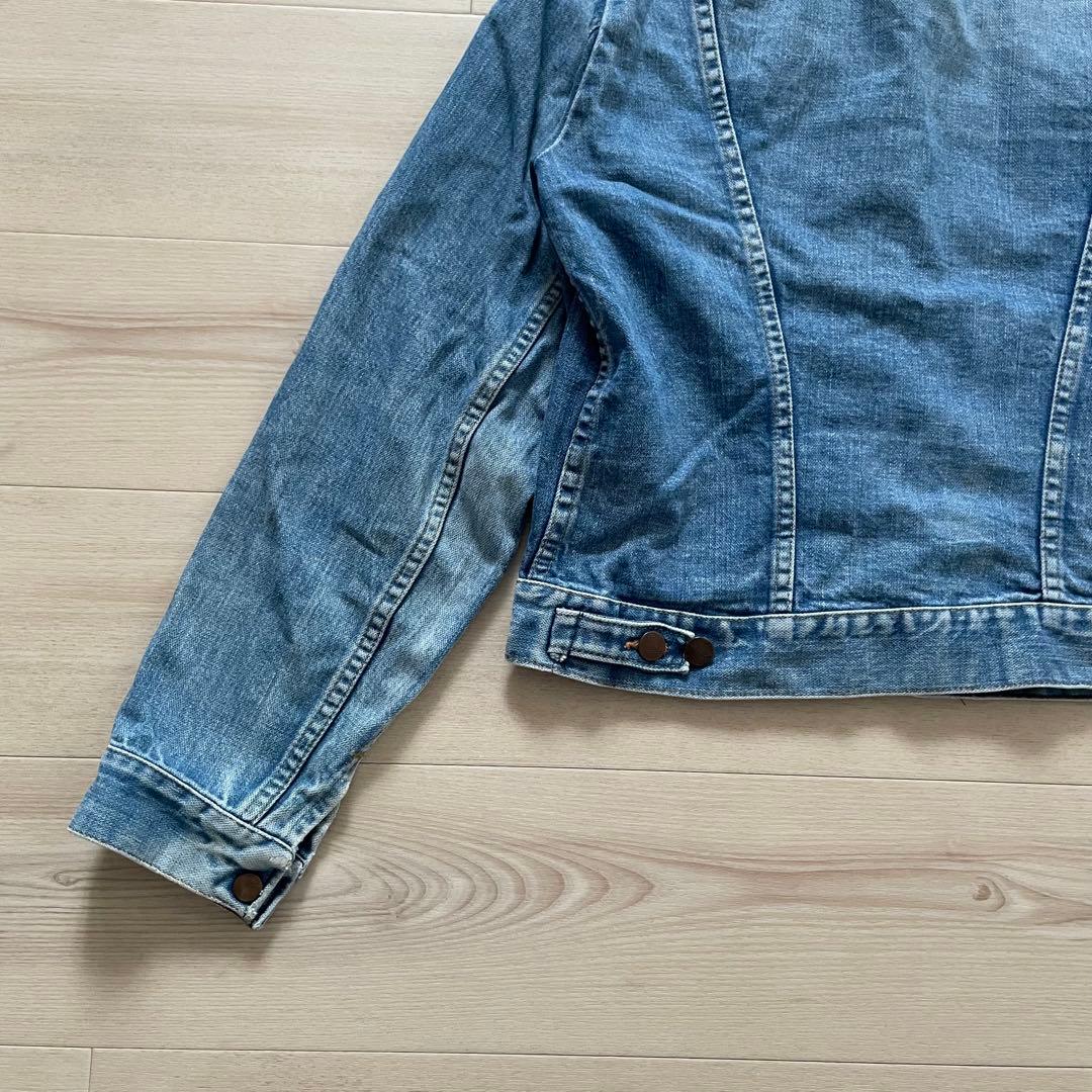 ね*た様 70s USA製 Wrangler 124mj デニムジャケット 三角