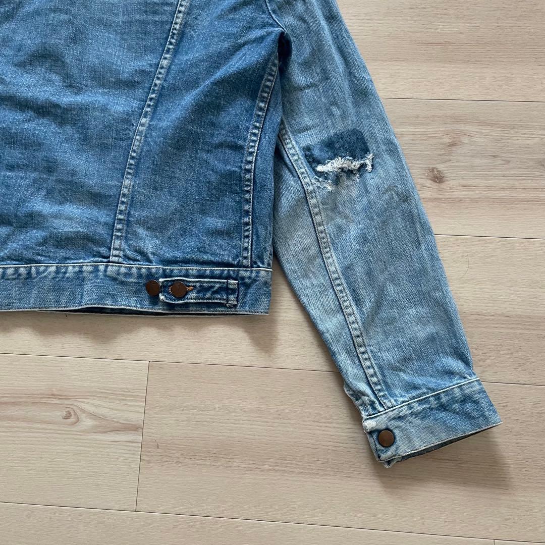 ね*た様 70s USA製 Wrangler 124mj デニムジャケット 三角