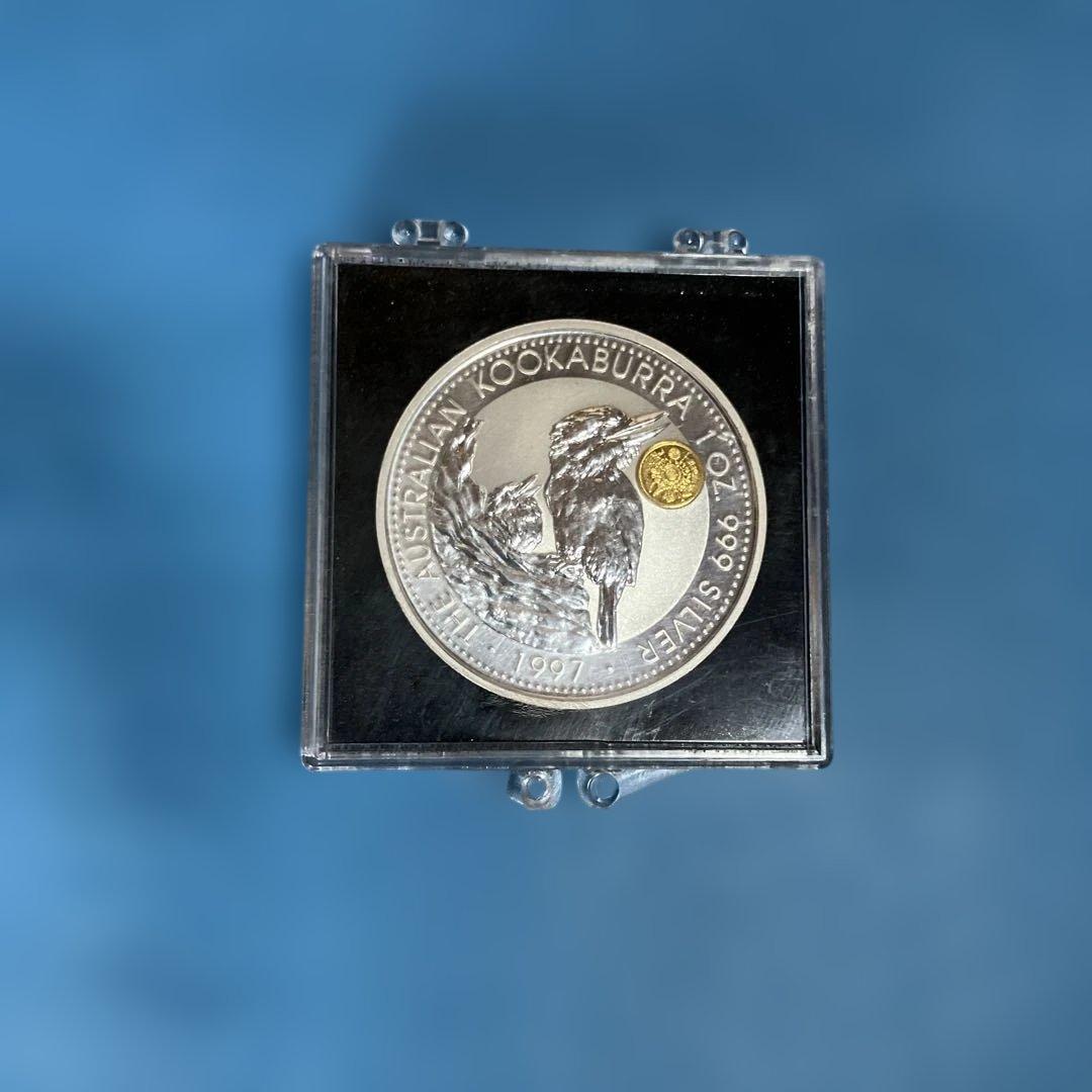 1997年　オーストラリア　クッカバラ　ワライカワセミ1oz銀貨