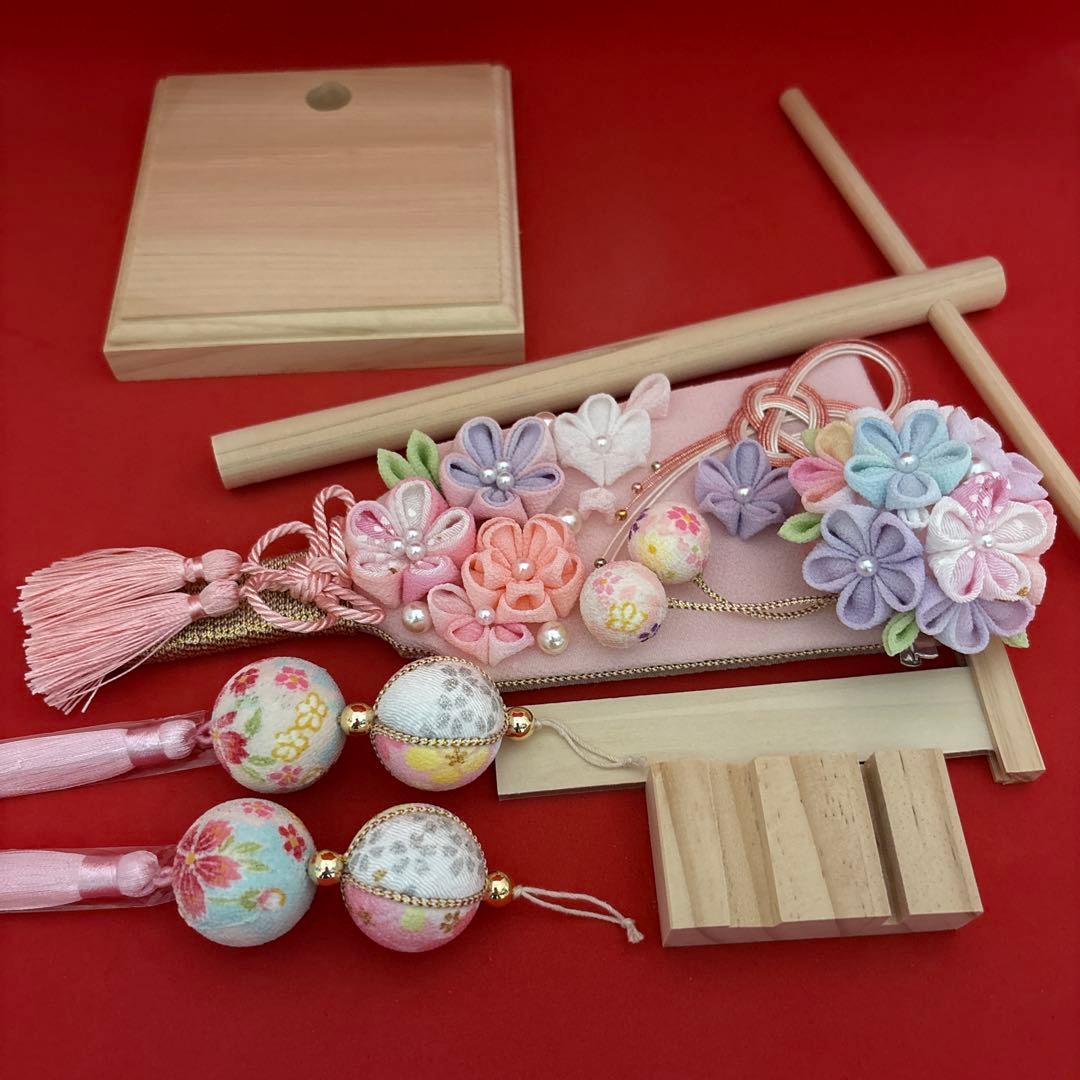 専用　羽子板　つるし飾り　木目込み　手鞠　名前入り　刺繍　命名　お雛様　七五