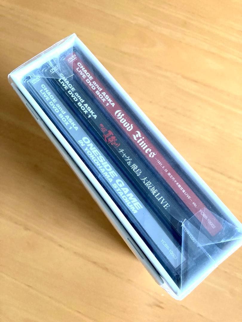 CHAGE and ASKA LIVE DVD BOX1　一部未開封品含む