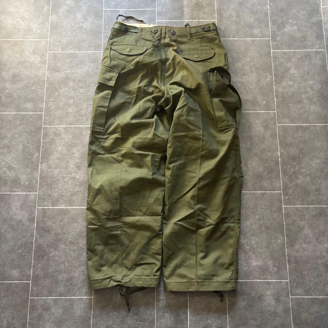 80s US ARMY M-51 TALONジップ カーゴ 軍パン ビンテージ