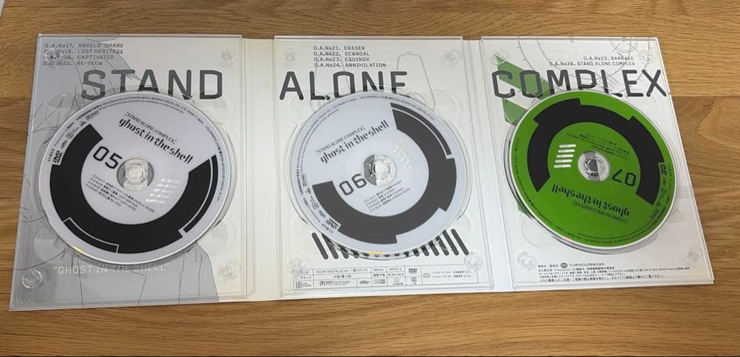 攻殻機動隊STAND ALONE COMPLEX DVD-BOX〈初回限定生産〉