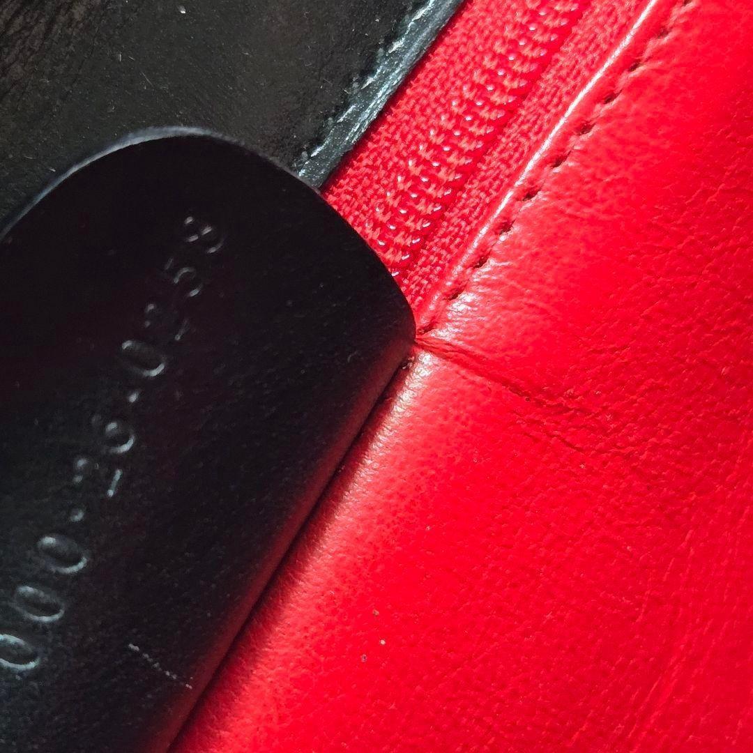 GUCCI ミラー付き レディロック 2way レザーハンドバッグ