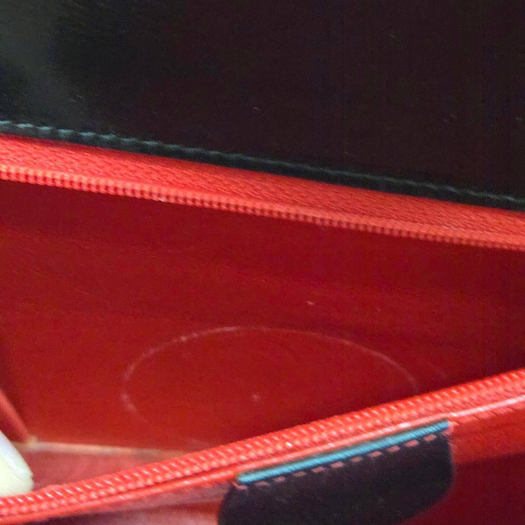 GUCCI ミラー付き レディロック 2way レザーハンドバッグ