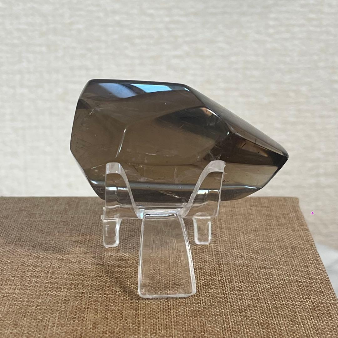 【天然石】スモーキー(ゼウス)シトリンクォーツ　フリーカット　専用箱付き 75g