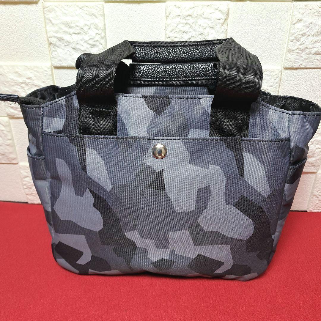 【美品】J. LINDEBERG ラウンドバック カートバック グレー迷彩