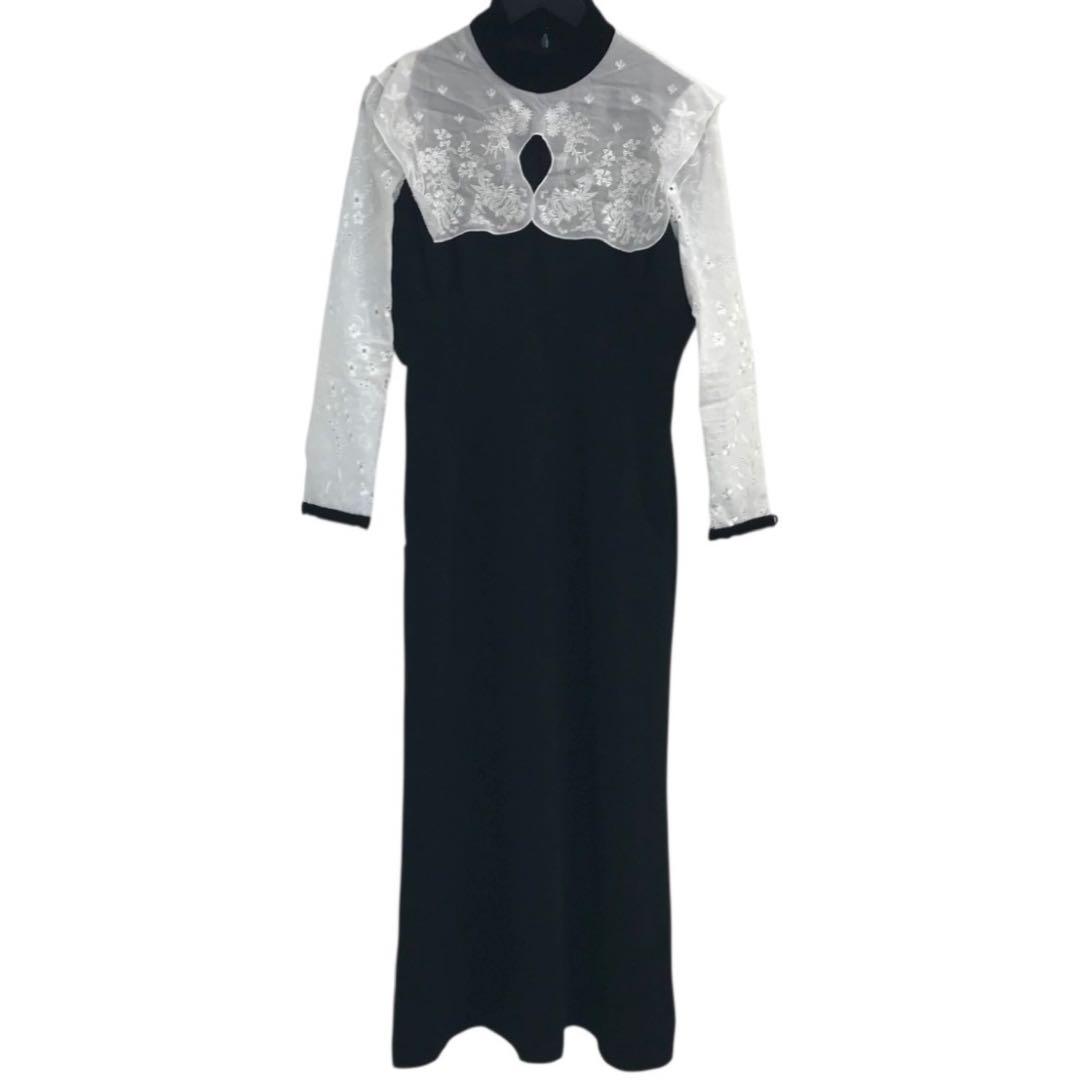 ワンピース mame kurogouchi Embroidery Collar Dress