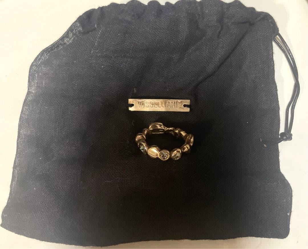IOSSELLIANI Classic drop Ring イオッセリアーニ