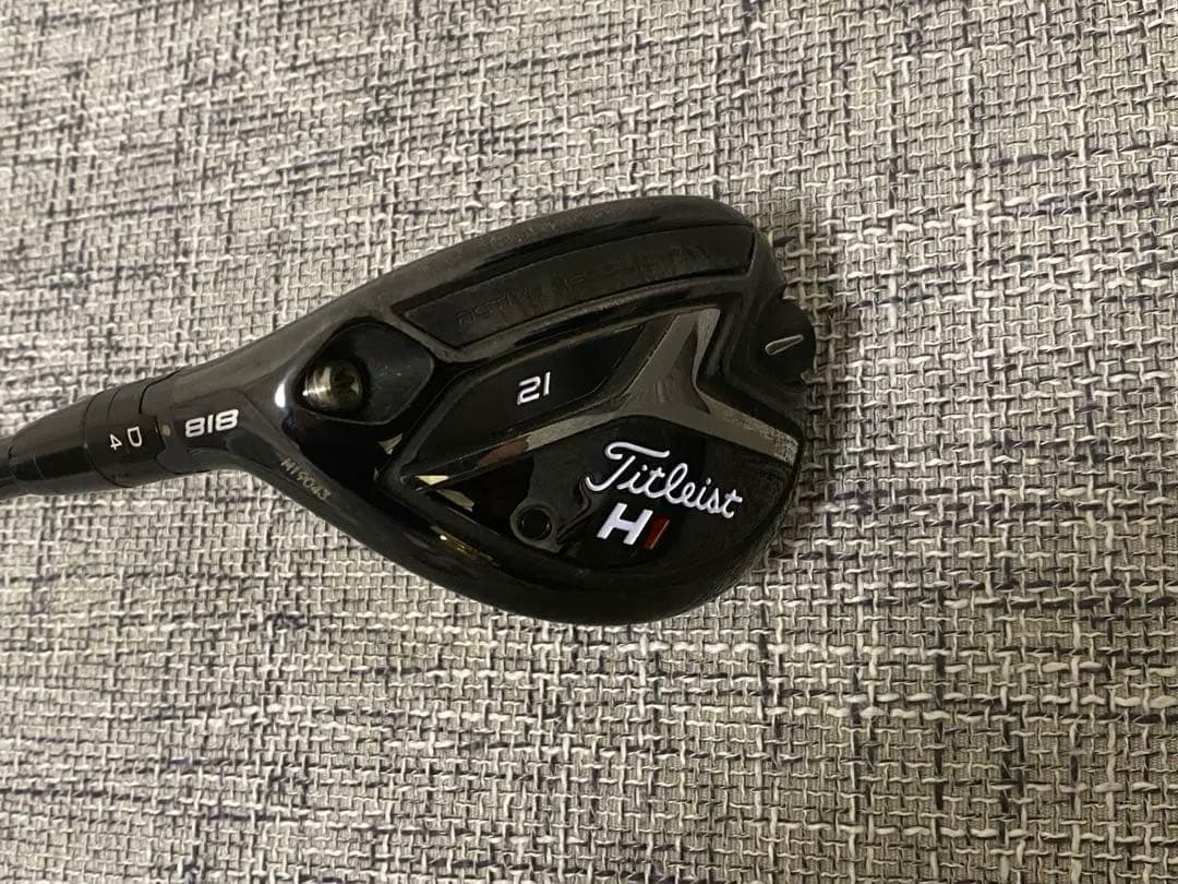レフティTitleist 818H ユーティリティ21度MCI70S純正シャフト