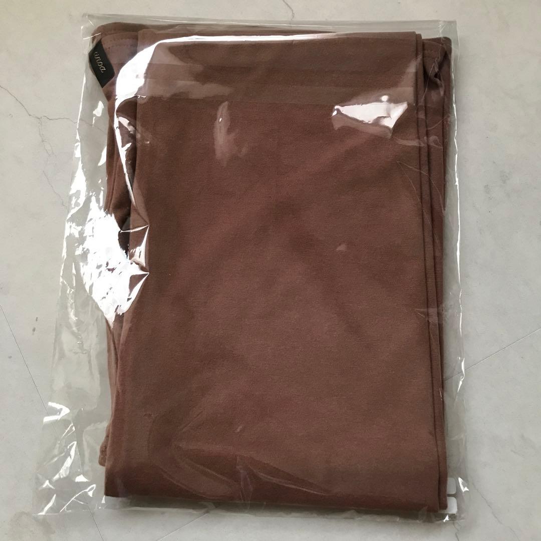 新品　unoa レッグウォーマー　tea rose Mサイズ