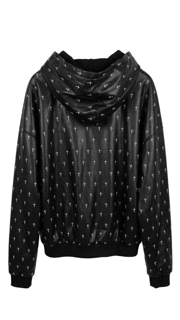 ジャケット・アウター LAST NEST Allover Cross Zip-up Hoodie