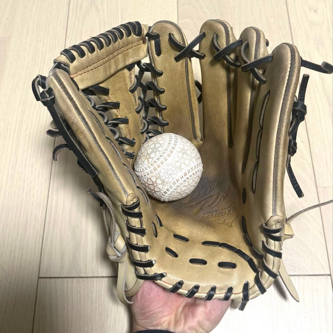 ミズノプロ軟式外野用グラブ